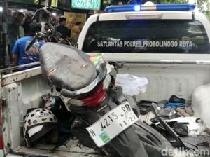 Truk Tabrak Motor Lalu Hantam Toko Oleh-oleh di Probolinggo, 2 Orang Tewas