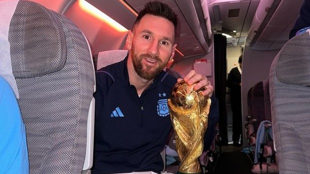 Lionel Messi/Foto: Instagram.com/leomessi Orangtua larang namai anak mereka dengan nama Messi