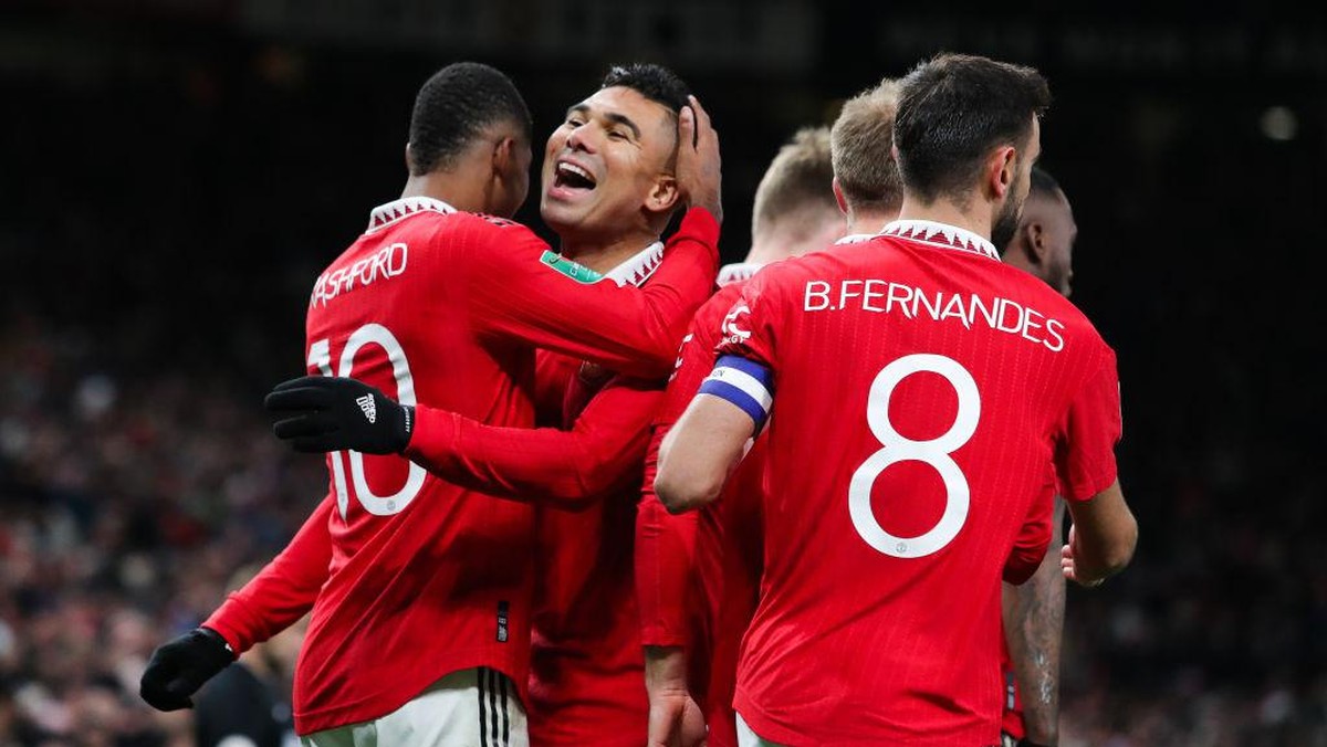 Manchester United lapar banget sehingga Burnley disantap (Getty Images/James Gill - Danehouse)