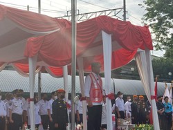 Buka Apel Pasukan Nataru KAI, Menhub Jamin Keamanan Kereta