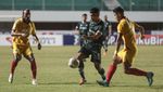 11 Kartu Kuning dan 1 Kartu Merah di Laga Persikabo Vs Persik Kediri