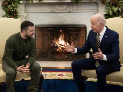 Biden-Zelensky Bertemu, Kremlin: AS Terlibat Perang Tak Langsung!