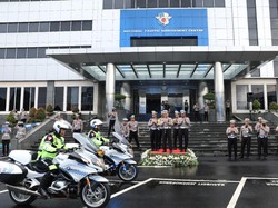 Lepas Tim Pamatwil Operasi Lilin 2022, Ini Pesan Kakorlantas