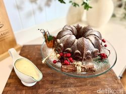 Tips Bikin Gourmet Fruit Cake Pakai Vla Eggnog yang Wangi dari Chef Nadja