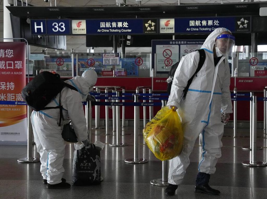 AS Tegaskan Aturan Tes Corona bagi Pelancong dari China Didasarkan Sains