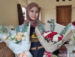 Perajin Buket Bunga di Sidoarjo Banjir Order 3 Kali Lipat di Hari Ibu