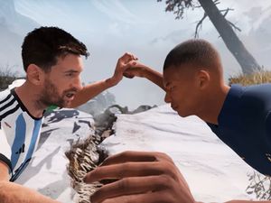Waduh! Mbappe dan Messi Berantem di God of War
