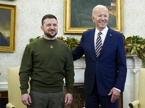Joe Biden Tak Bakal Kirim Jet Tempur F-16 AS ke Ukraina Joe Biden Tak Bakal Kirim Jet Tempur F-16 AS ke Ukraina