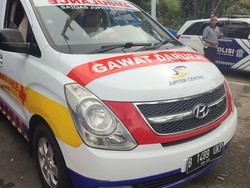 Ambulans Berstiker Legislator DKI Ditahan Polisi, Segini Denda Tilangnya