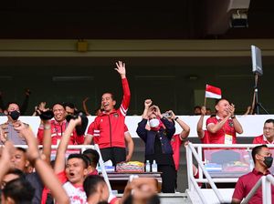 Indonesia Tekuk Kamboja 2-1, Jokowi: Sebenarnya Peluang Lebih dari 10