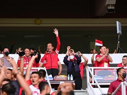 Indonesia Tekuk Kamboja 2-1, Jokowi: Sebenarnya Peluang Lebih dari 10
