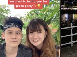 Gelar Pesta Pizza Saat Natal, Pasangan Ini Undang Jomblo Agar Tak Kesepian