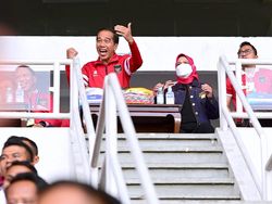Kata Jokowi Usai Nonton Timnas: Sebenarnya Peluang Lebih dari 10