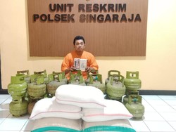 Pria Buleleng Ditangkap Polisi Usai Mencuri di 41 TKP