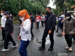 Momen Maruf Amin Jalan Pagi hingga Menikmati Pantai di Nusa Dua Bali