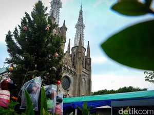 Gereja Katedral Jakarta Bakal Tampung 2.200 Jemaat per Sesi Misa Natal Gereja Katedral Jakarta Bakal Tampung 2.200 Jemaat per Sesi Misa Natal