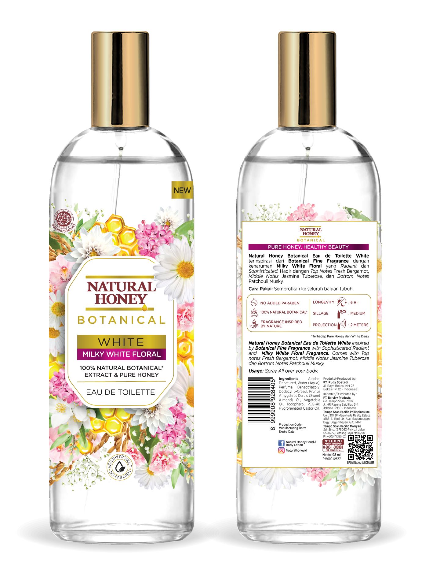 Rahasia Kulit Sehat dan Wangi Seharian dengan Natural Honey Botanical