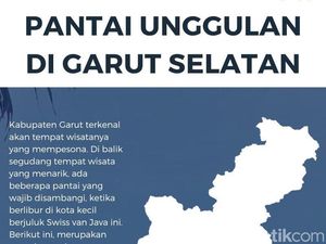 Pantai Unggulan di Garut Selatan, Cocok Buat Liburan Nataru!