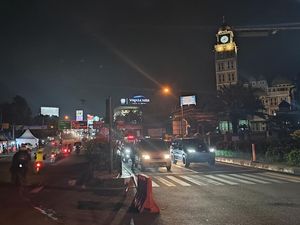 H-2 Natal, Lalin Menuju Puncak Bogor Lancar Malam Ini H-2 Natal, Lalin Menuju Puncak Bogor Lancar Malam Ini