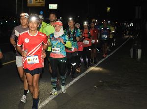 Potret Keseruan UGM Ultra 73 K, Lari Sambil Mengumpulkan Beasiswa