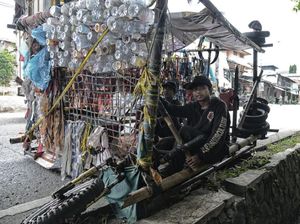 Modifikasi Ekstrem, Vespa Ini Dibangun dari Sampah Modifikasi Ekstrem, Vespa Ini Dibangun dari Sampah