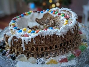 Unik! Kue Jahe Ini Didesain Mirip Istana hingga Colosseum Roma Unik! Kue Jahe Ini Didesain Mirip Istana hingga Colosseum Roma