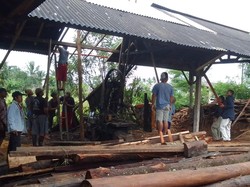 Gudang Kayu di Selat Karangasem Ludes Terbakar, Kerugian Rp 80 Juta