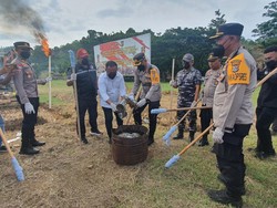 Polres Jayapura Tangani 3.636 Kasus Kejahatan Sepanjang 2022