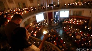 Misa Malam Natal di GPIB Immanuel Berlangsung Khidmat