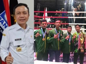 Top! Atlet Muaythai Blitar Raih 3 Medali Emas di Kejuaraan Nasional