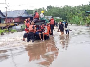 Banjir di Soppeng Rendam 9 Desa, Akses ke Sidrap Ditutup