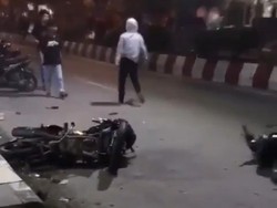 Pembalap Liar di Torut Tabrak Pengendara, 11 Remaja Diamankan Polisi