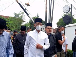 Heru Budi hingga Fadli Zon Melayat ke Rumah Duka Ridwan Saidi