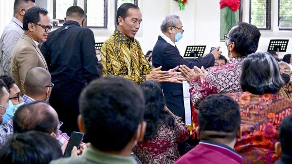 Jokowi Kunjungi Perayaan Natal di Bogor