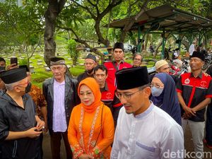 Sandiaga Uno Kenang Sosok Ridwan Saidi: Seperti Ensiklopedia Berjalan