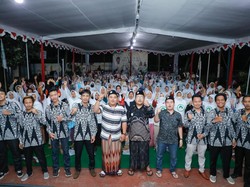 Santri Dukung Ganjar DIY Blusukan Kenalkan 5 Program untuk Masyarakat