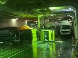 Polisi Minta Hoaks Kapal Terombang-ambing di Selat Sunda Tak Disebar