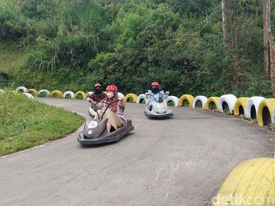 Serunya Menjajal Wisata Ekstrem Luge di Lugs Gravity Lembang