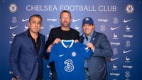 Graham Potter baru dikontrak Chelsea pada awal September 2022, kontraknya sampai 2027. Dari 18 laga yang dilewati sejauh ini, rekornya delapan kali menang, empat kali seri, dan enam kali kalah (Getty Images)