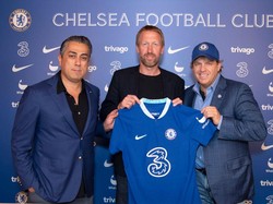 Graham Potter baru dikontrak Chelsea pada awal September 2022, kontraknya sampai 2027. Dari 18 laga yang dilewati sejauh ini, rekornya delapan kali menang, empat kali seri, dan enam kali kalah (Getty Images)