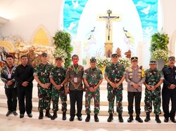 Dandim 1611/Badung Pastikan Ibadah Natal Aman dan Lancar