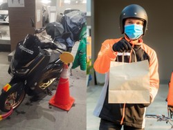 Gegara Parkir 2 Menit untuk Antar Makanan, Sopir Ojol Ini Didenda Rp 2 Juta