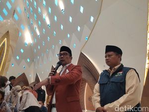 RK Bakal Pimpin ASN Bebersih Masjid Al Jabbar Sebelum Diresmikan