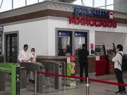 Pembangunan Stasiun Manggarai Tahap II Ditarget Selesai 2023