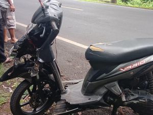 Brakk! Dua Motor Adu Jangkrik di Jalur Maut Denpasar-Gilimanuk Brakk! Dua Motor Adu Jangkrik di Jalur Maut Denpasar-Gilimanuk