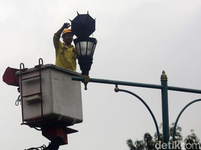 Putus, Lampu Jalan di Kawasan Imam Bonjol Diganti