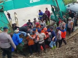 Pencarian Hari ke-3, Satu Korban Longsor Jalan Poros Malino Gowa Ditemukan