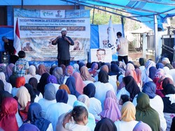Relawan Sandiaga Gelar Pelatihan Wirausaha untuk Korban Gempa Cianjur