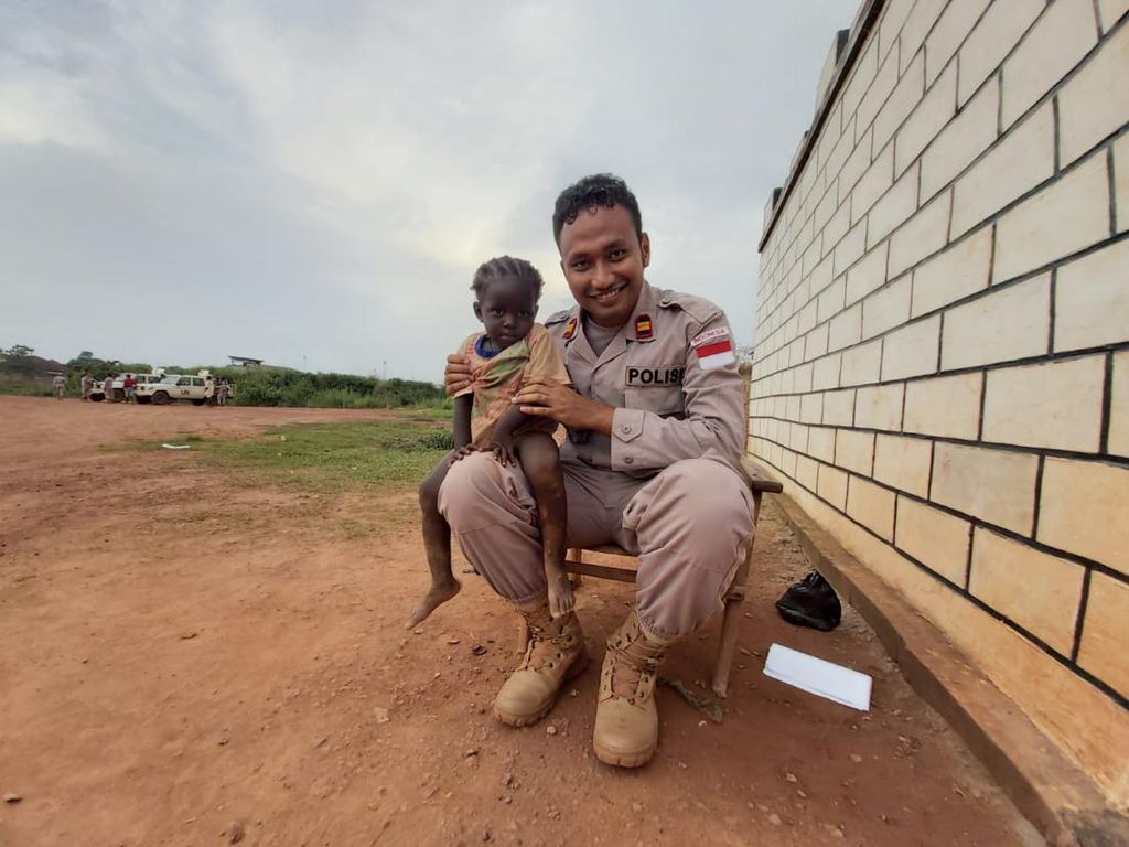 Cerita Pama Polda Bali Jadi Bagian Misi Perdamaian PBB di Afrika Tengah Cerita Pama Polda Bali Jadi Bagian Misi Perdamaian PBB di Afrika Tengah