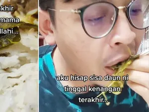 Sambil Menahan Sedih, Pria Ini Makan Sayur Buatan Ibunya Sebelum Meninggal Sambil Menahan Sedih, Pria Ini Makan Sayur Buatan Ibunya Sebelum Meninggal